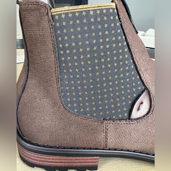 Brand New Never Worn Stacy Adams Oakhurst Brown Chelsea Boot Men’s size 9 - Picture 4 of 5